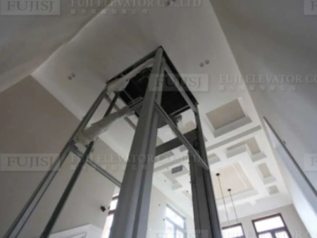 White Glass Elevator
