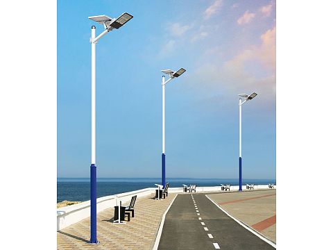 太阳能路灯-圆杆