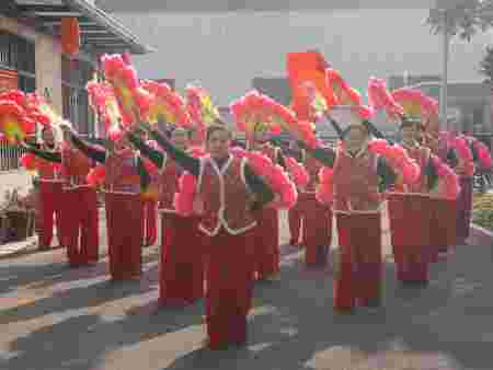 衡阳县女子鼓乐艺术团来我院慰问演出