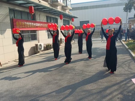 衡阳县女子鼓乐艺术团来我院慰问演出