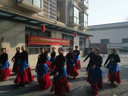 衡阳县女子鼓乐艺术团来我院慰问演出