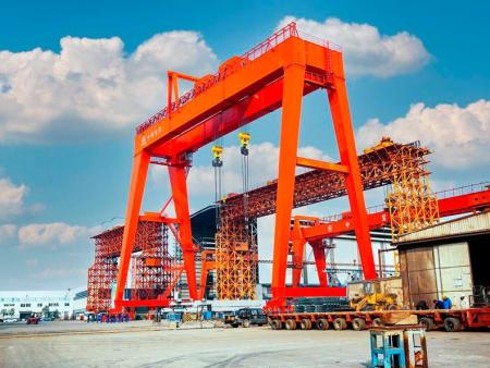 河南大方ME400+400吨双梁门式起重机