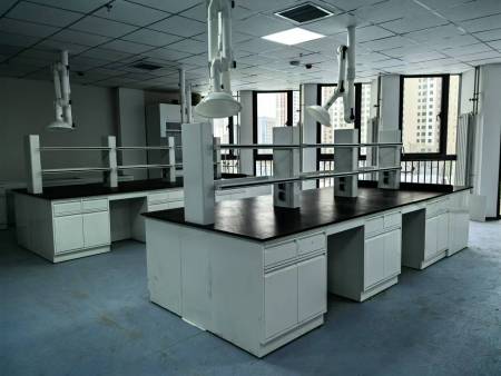 全钢中央台＋试剂架+万向抽气罩