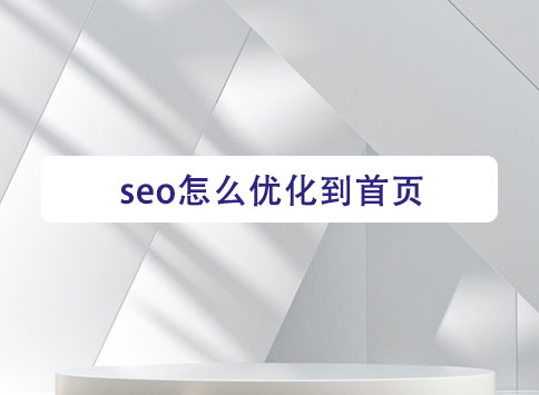 seo怎么优化到首页？