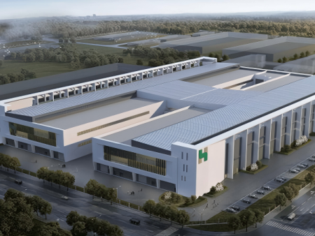 06铜基新材料产业园项目 建筑面积:24473.9㎡ 结构形式:钢框架 用钢量:1400吨 06铜基新材料产业园项目 建筑面积:24473.9㎡ 结构形式:钢框架 用钢量:1400吨