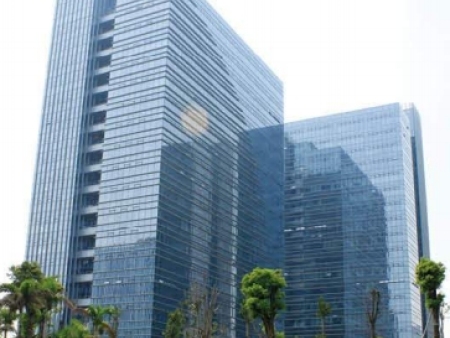 A Buddism godness Guanyin Mountain International Business Operations Center