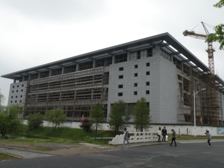 扬大文体馆外景