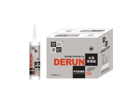 Neutral silicone glue DERUN long-lasting mildew-proof