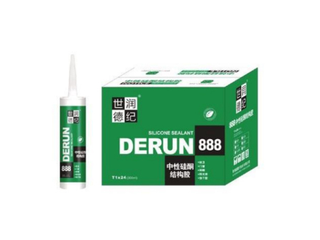 Neutral silicone structural adhesive DERUN888