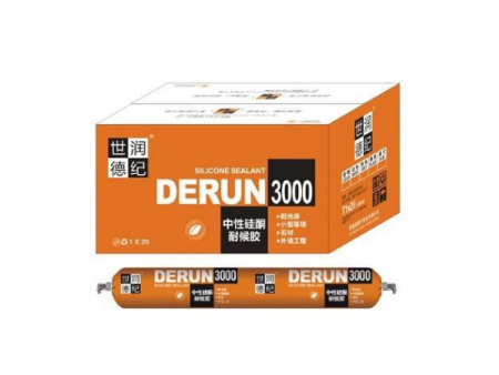 Neutral silicone weather resistant adhesive DERUN3000