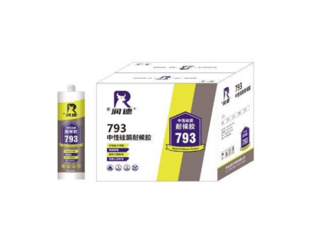 Neutral silicone weather resistant adhesive 793