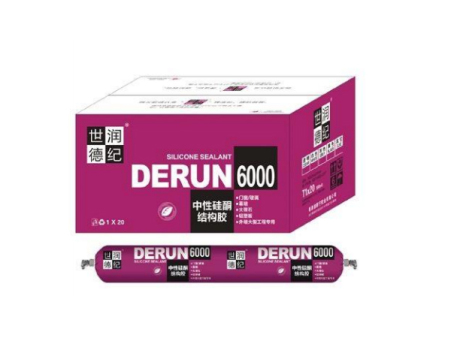 Neutral silicone structural adhesive DERUN6000