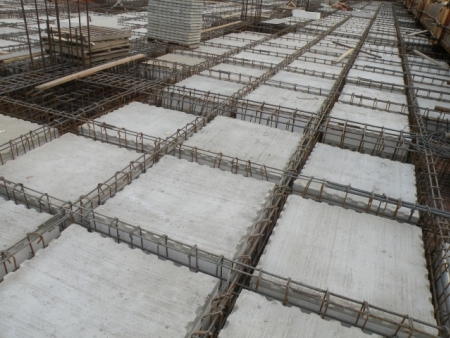 丹阳规划展示馆车库施工现场