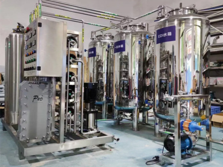 双级反渗透水处理设备+EDI超纯水设备