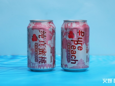 亚洲动力蜜桃味碳酸饮料320ml
