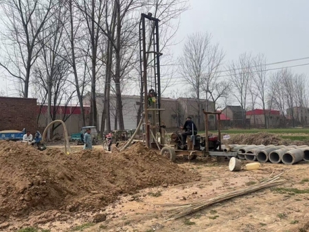 开封西郊浇地打井180米