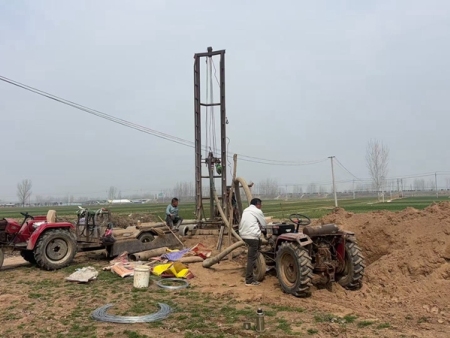 开封西郊浇地打井180米