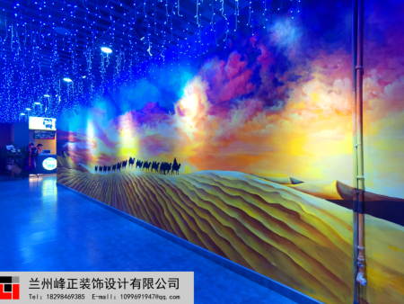 兰州墙绘--用墙绘打造吸金空间，让顾客流连忘返！