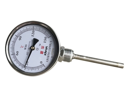 WSS-411 双金属温度计（天津新华径向 ）