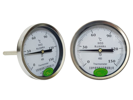 WSS-401 双金属温度计（天津新华轴向)