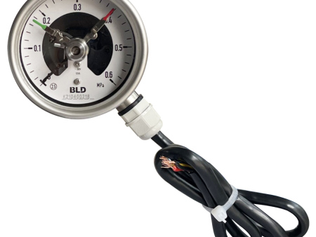 YX-63H全不锈钢电接点压力表