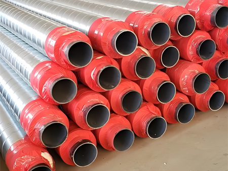 镀锌铁皮架空保温管 