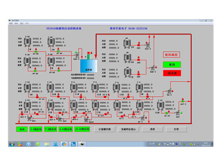 PLC及组态助磨剂全自动控制