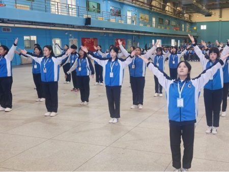 营口渤海卫生学校第二届会操表演圆满落幕