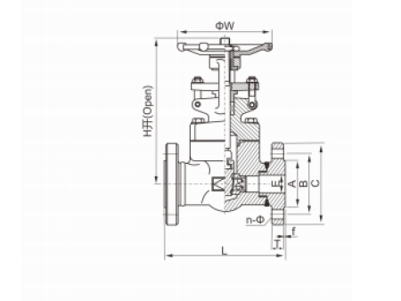 GB 1.6-10.0MPa内螺纹与承插焊闸阀（国标）