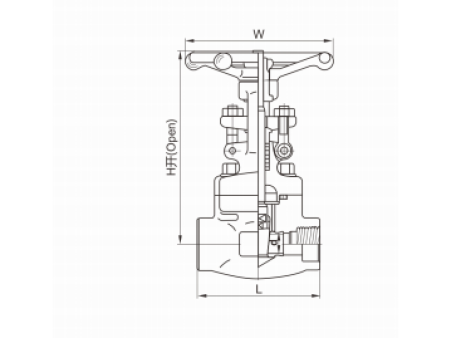 FORGING STEEL FLANGE GLOBE VALVE(API)