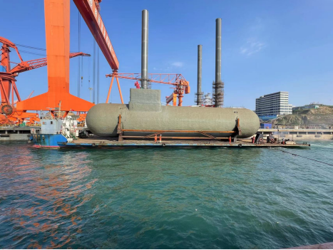  large-scale LNG storage tank projects carried by “BAO YING 6”