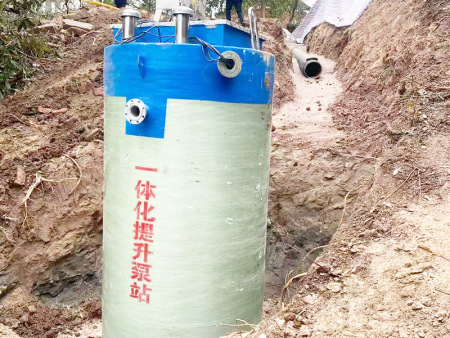 一体化泵站案例现场