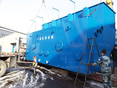 净水设备发货现场