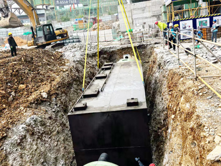 一体化污水处理设备案例现场