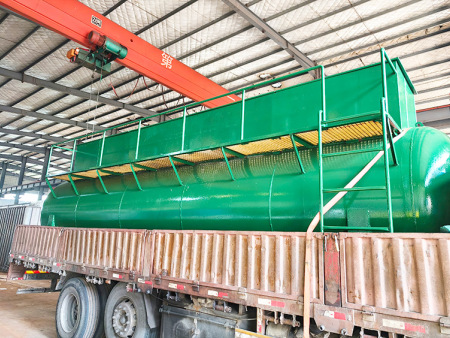 一体化污水处理设备发货现场