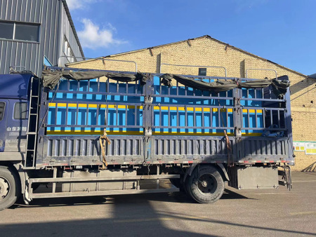 一体化污水处理设备发货现场