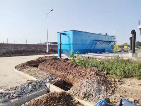 斜管沉淀池案例现场