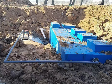 一体化污水处理设备案例现场