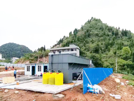 斜管沉淀池案例现场