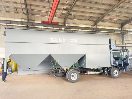 斜管沉淀池发货现场