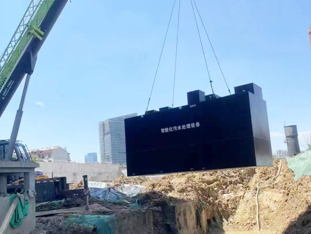 一体化污水处理设备案例现场