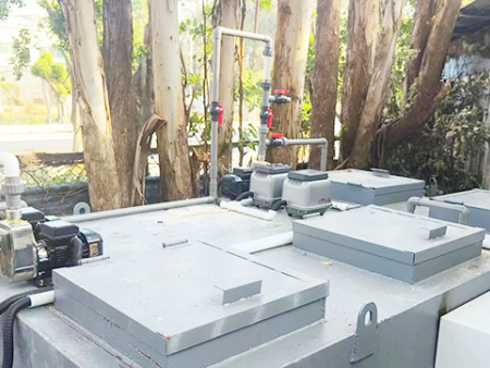 一体化污水处理设备案例现场