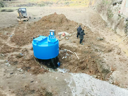 一体化泵站案例现场