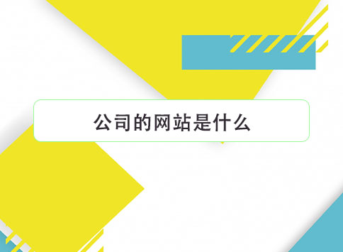 公司的网站是什么？
