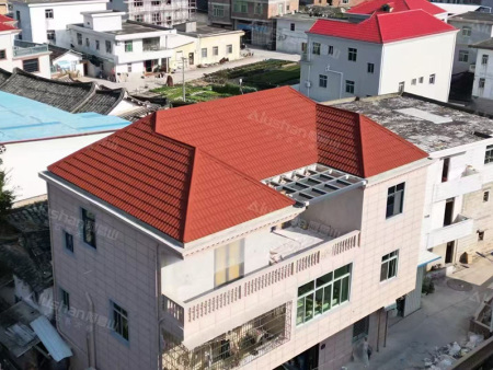阿鲁山彩石金属瓦