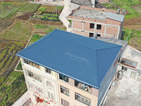 阿鲁山彩石金属瓦