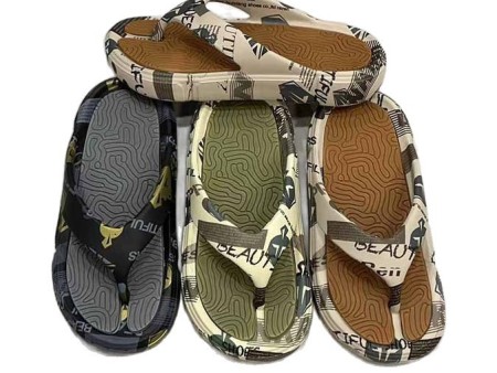 4687 39-46男士人字拖0001