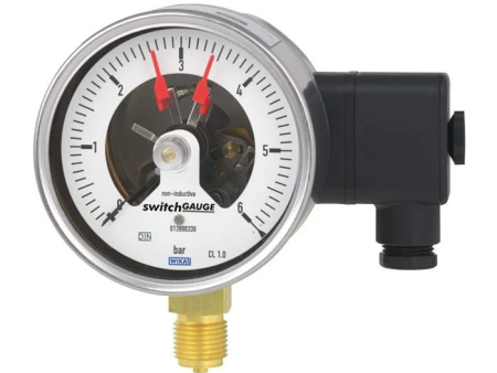 带开关电接点的波登管压力表 ，型号 PGS21.100 和 PGS21.160