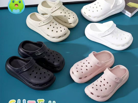 4881儿童亲子洞洞裸鞋30-35/35-40