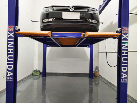 链条试四柱停车位